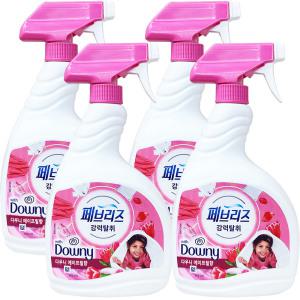 다우니 페브리즈 대용량 섬유탈취제 에이프릴 본품 900ml 4개