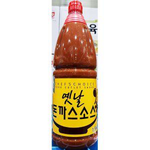 돈까스 소스 1.8L 경양식 옛날 도시락 반찬 급식 재료