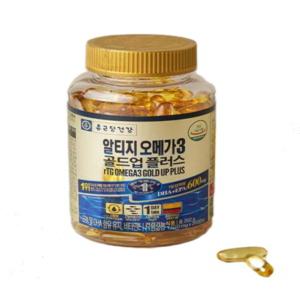 종근당건강 알티지오메가3 골드업플러스 1010mg x 200캡슐