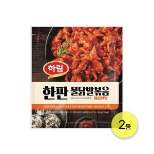 하림 IFF 한판 불닭발볶음 매콤한맛 300g 2봉