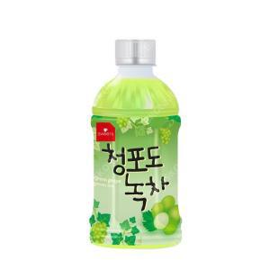 웰그린 청포도녹차 340ml X 20PET 음료수 편의점