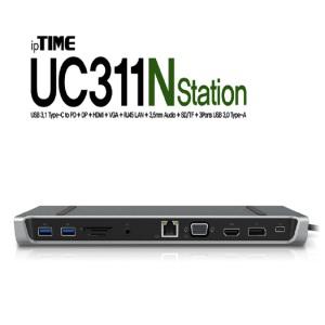 UC311Nstation USB 타입C 11in1 멀티허브 아이피타임 02 3424 4414 강변 테크노마트 4층 진영종합공구