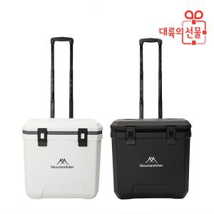 마운틴하이커 대용량 캐리어 바퀴 아이스박스 36L 휴대용 아이스박스 캠핑용 보냉 가방