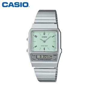 카시오 시계 AQ-800E-3A 손목시계 남녀공용 듀얼타임 메탈밴드 전자시계 CASIO 정품