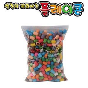 [블루마켓]플레이콘 리필100pcs 10매 옥수수깡 놀이 재료 만들기