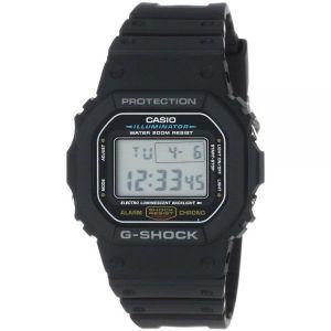 Casio DW5600E-1V G 쇼크 - 디지털-200M Wr - 클래식, 블랙., 크로노그래프, 디지털, 쿼츠 무브먼트