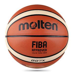 농구공 성인 및 청소년용 Molten GGG7X 농구 PU 가죽 야외 실내 경기 훈련 FIBA 승인