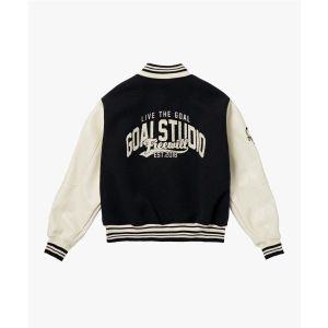 [매장정품] 골스튜디오 GOALSTUDIO MULTI PATCHED VARSITY JACKET-BLACK G3WPD104#BK 587845