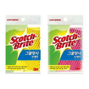 3M 그물망사 수세미