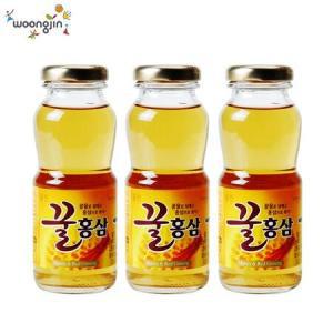 웅진 꿀홍삼병 180ml x 12개,4박스