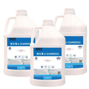 케어록스 carerox 살균소독제 탈취제 4L x 3개 무알콜제품