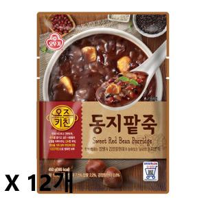 오뚜기 오즈키친 동지팥죽 450g x 12개 /