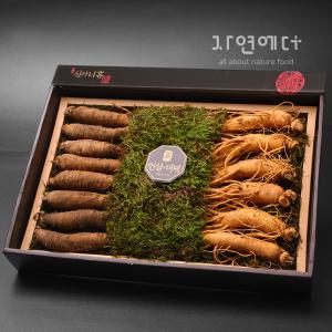 [롯데백화점]청솔 인삼/더덕 혼합선물세트 GIFT 특호 1kg