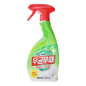 피죤 무균무때 곰팡이용 세정제 500ml 1개 곰팡이 유해균 제거