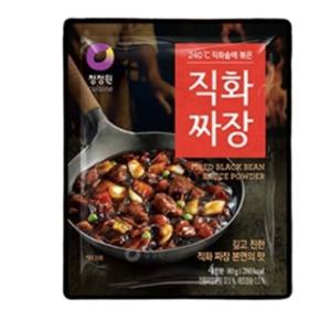 청정원 직화짜장 분말 80G 5개