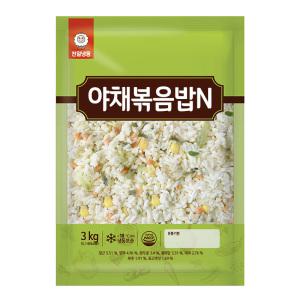 천일식품 야채 볶음밥 3kg 대용량 식자재 간편조리