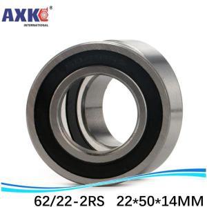 깊은 홈 볼 베어링 1pc  ABEC-3 Z2V1 비표준 베어링 62/22 62/22-2RS 22*50*14 Mm 인치 베어링 AXK 스틸 99