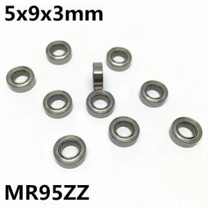 MR95ZZ L-950ZZ 딥 그루브 볼 베어링, 미니어처 베어링,  고급 MR95Z MR95, 5x9x3mm, 10 개