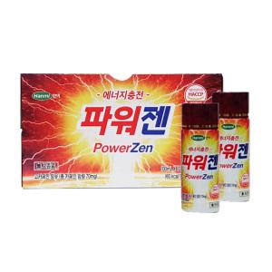 한미 파워젠 100ml x 30병 에너지드링크 과라라 마카추출물 수험생 장거리 운전자 졸음운전 피곤할때