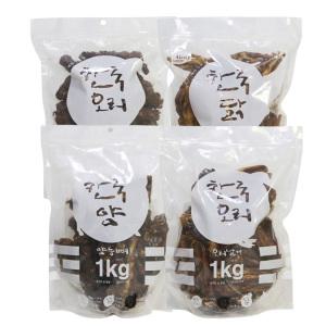 강아지수제간식 국산 오리목뼈 닭발 양등뼈1kg