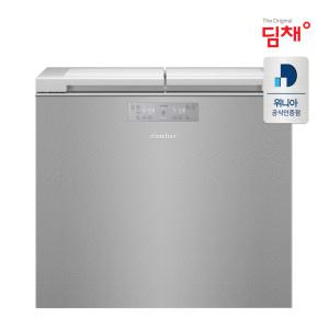 위니아 딤채 1등급 200L 뚜껑형 김치냉장고 EDL20JFWRS / 24년형 루센트 실버