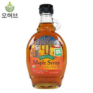 무료배송 쿰스 유기농 메이플 시럽 236ml 팬케이크 핫케이크 와플 크로플