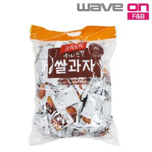 크리스피 허니눈꽃 쌀과자 920g (개별포장 탕비실 대용량 과자 사무실 간식 )