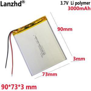 태블릿 컴퓨터용 리포 폴리머 배터리, 대시캠 배터리, 307390 307590 257590, 3.7V, 3000mAh