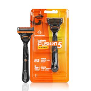 [내일도착] Gillette Fusion5 질레트 남성용 면도기 파워 핸들 + 면도날 리필 1개