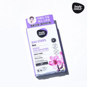 [바디네이처] 왁스스트립 페이스 스위트 아몬드 오일 (12+2 pcs)