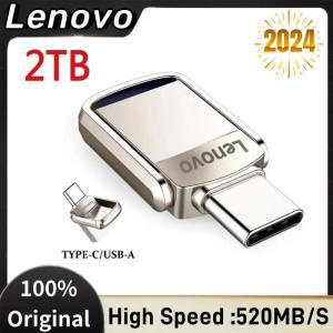 1tb usb 레노버 미니 USB 3.0 펜 드라이브 메모리 금속 타입 C-OTG 고속 방수 128GB 플래시 2TB 1TB 512GB