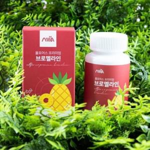 브로멜라인 60 0mg x 정 홍삼 단백질 식품