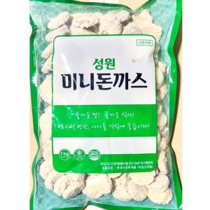 냉동 꼬마돈까스 미니 꼬돈 내용량 식자재용 1kg