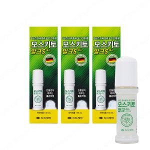 신신제약 모스키토 밀크S 밀크에스 모기기피제 모기 베트남 태국 여행 50ml 3개