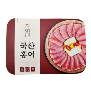 [백년수산] 국산 홍어 500g x 1팩 + [증정] 용기초장 1개