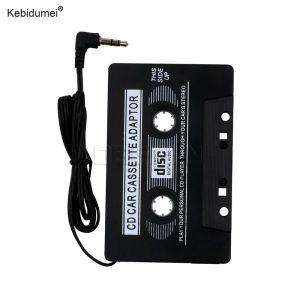 카세트 카팩 테이프 Kebidumei 자동차 스테레오 어댑터 변환기 3.5mm 잭 플러그 휴대폰 MP3 CD 플레이어 스