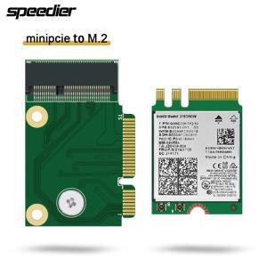 케이블 하프 높이 미니 PCIe-M.2 Nic 어댑터 카드, 노트북 AX200 업그레이드 Y510p, M2 MPCIe 네트워크 카