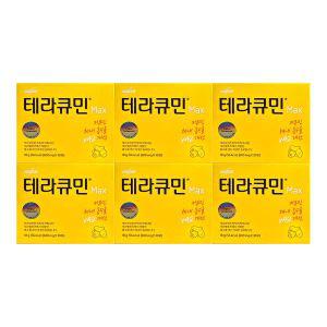 한독 테라큐민 맥스 600mg X 30포 6박스 수용성 커큐민 울금 강황 미니정제