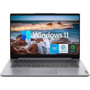 Lenovo 14인치 아이디어패드 노트북 지문 인식기 포함최신 모델 풀 HD 시력개선에도움부심 방지 디스플레이