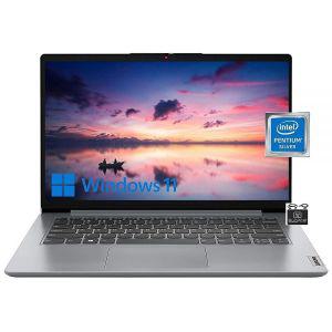 Lenovo IdeaPad 2023 플래그십 14인치 HD 스크린 경량 노트북 4코어 인텔 펜티엄 N5030 3.1GHz 4GB RAM 128