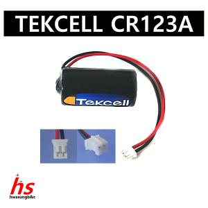 Tekcell 텍셀 CR123A 2P 3V 배터리 화재 감지기  LTD-3300A 리더스테크 단독경보형감지기 CR-123A