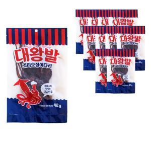 써라클 대왕발 조미오징어 42g x 10봉 마른안주 간식