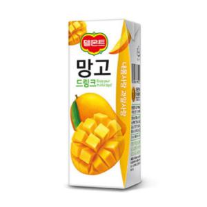 델몬트 망고 드링크 190ml x 48개 음료수