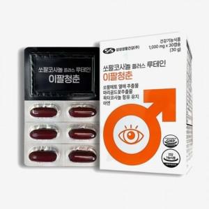 쏘팔코사놀 플러스 루테인 이팔청춘 1000mg 30캡슐