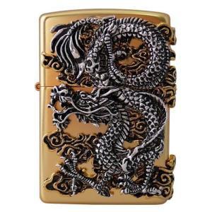 [신명글로빅스]ZIPPO 지포 라이터 기념일 신년 새해 선물 250-18 FLYING DRAGON_GD(R)