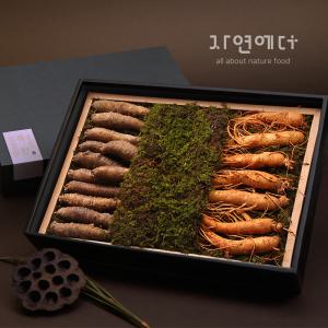 [롯데백화점]청솔 인삼/더덕 혼합선물세트1호 900g