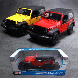 [마이스토] 1:18 2014 지프 랭글러 자동차다이캐스트 모형차 장난감 JEEP