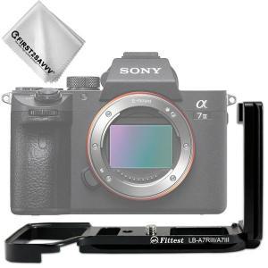 Sony Alpha A7 III A7R III 카메라용 퀵 릴리스 L 플레이트 브래킷 홀더 핸드 그립 ArcaSwiss 표준 장착 사