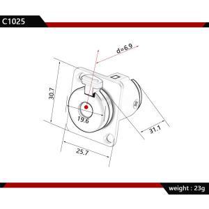 전문 스피커 오디오 잭 6.35mm 커넥터, 암 소켓 패널 장착, 블랙 및 실버 색상 바나나 플러그 RCA, 1/4 인