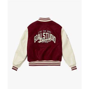 [매장정품] 골스튜디오 GOALSTUDIO MULTI PATCHED VARSITY JACKET-BURGUNDY G3WPD104#BU 587855